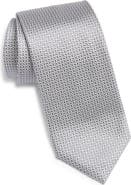 Canali Geometric Silk Tie
