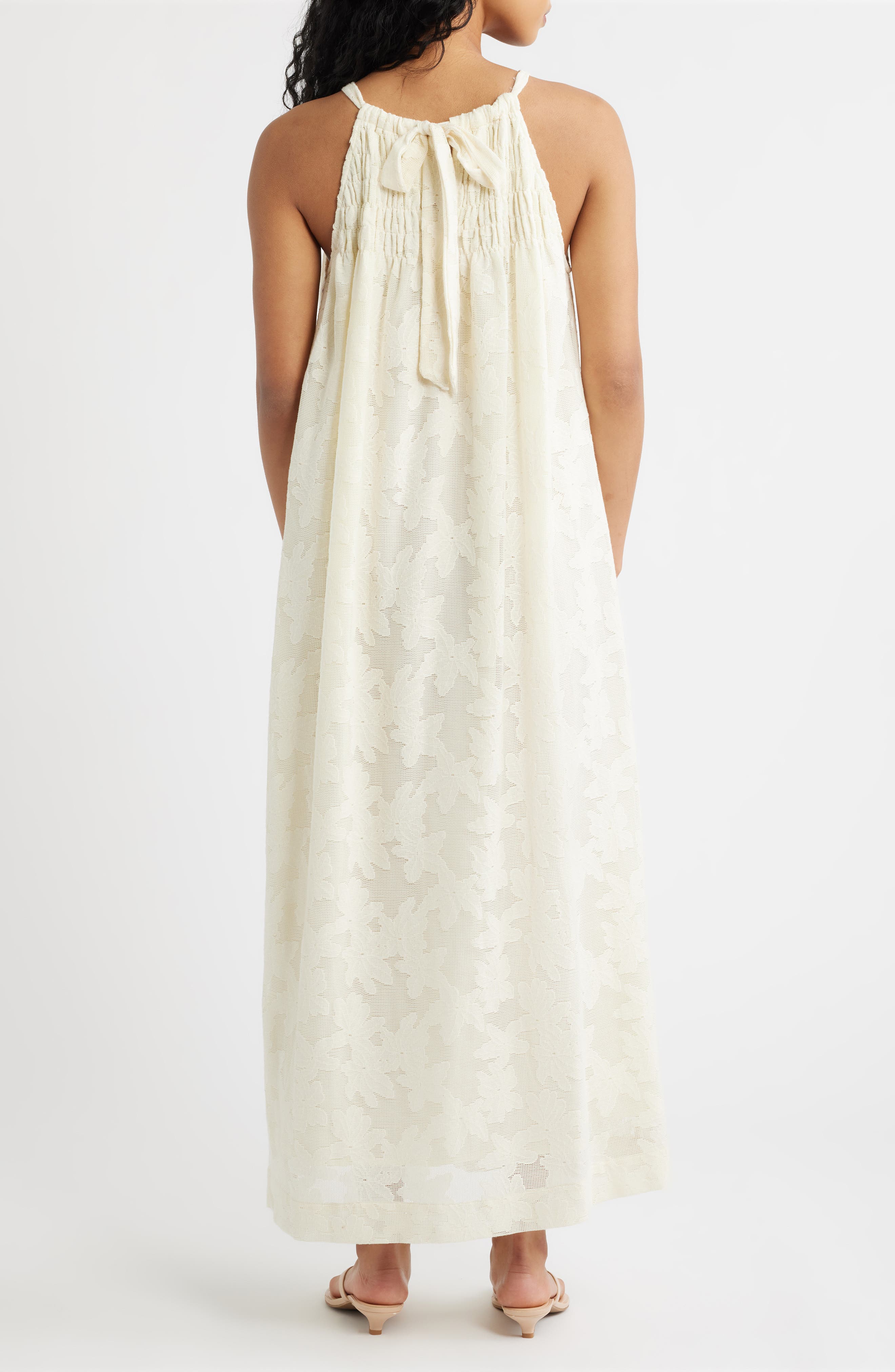 Merope Cotton Blend Maxi Dress - image 2