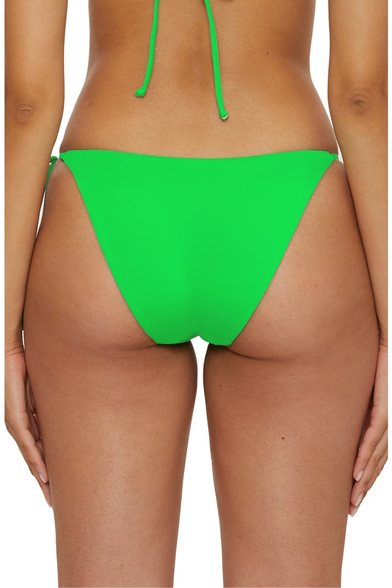 Color Code Side Tie Bikini Bottoms, Alternate, color, MEADOW
