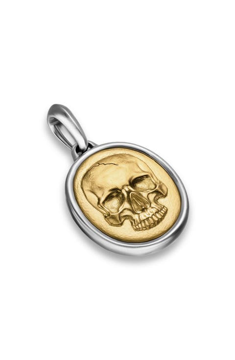 Men's Memento Mori Skull Amulet