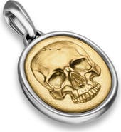 David Yurman Men's Memento Mori Skull Amulet