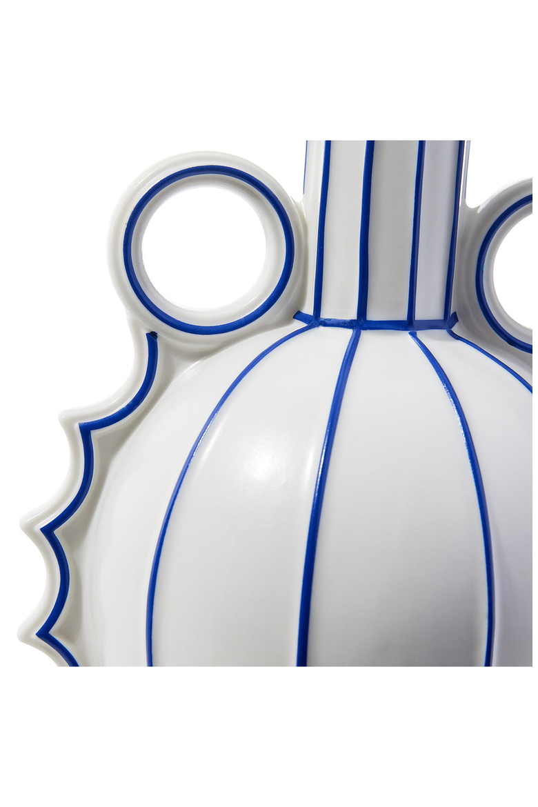 Venezia Vase, Alternate, color, White / Blue