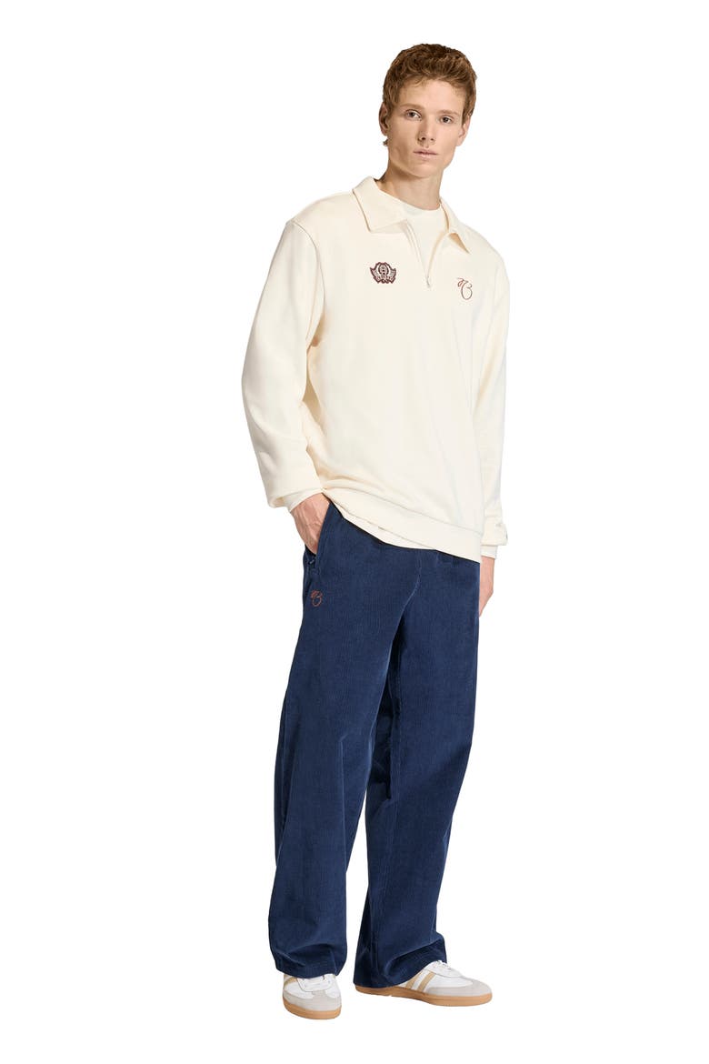 Relaxed Corduroy Wide Leg Pants, Alternate, color, NIGHT INDIGO/ /