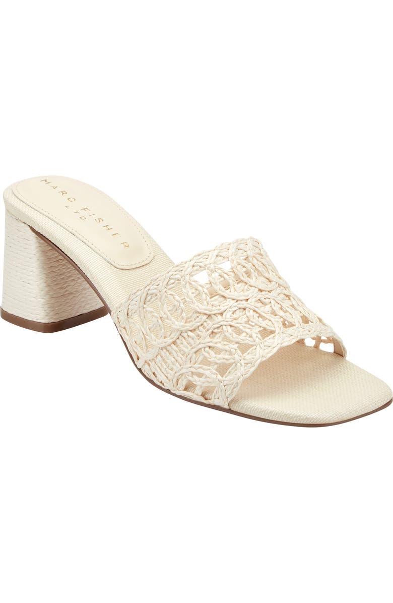 Marc Fisher LTD Follie Sandal, Main, color, Ivory