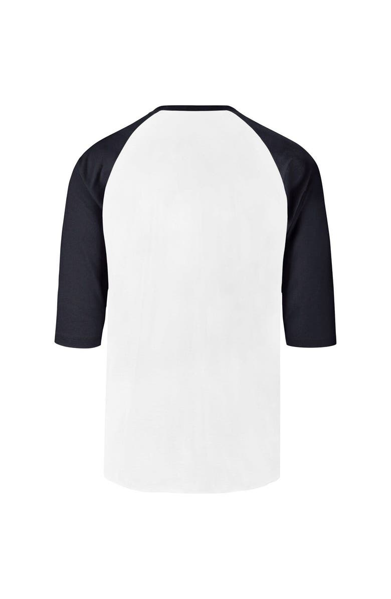 '47 Men's '47 Cream Los Angeles Dodgers City Connect Crescent Franklin Raglan 3/4-Sleeve T-Shirt, Alternate, color, Cream