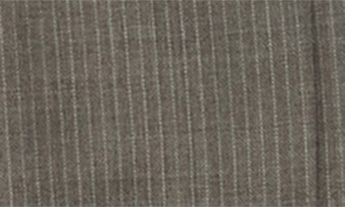 Samuelsohn Grey Stripe Super 110s Wool Suit In Gray