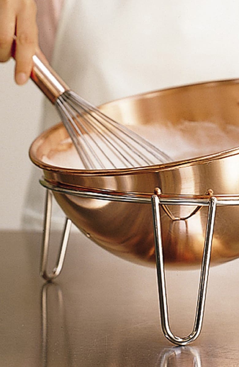 Mauviel M'passion Copper Egg White Beating Bowl, Alternate, color, 