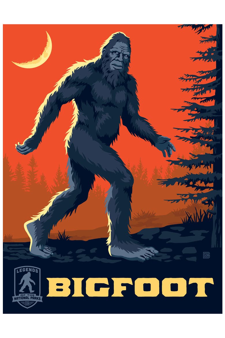 Bigfoot 300 Piece Jigsaw Puzzle, Alternate, color, Multicolor
