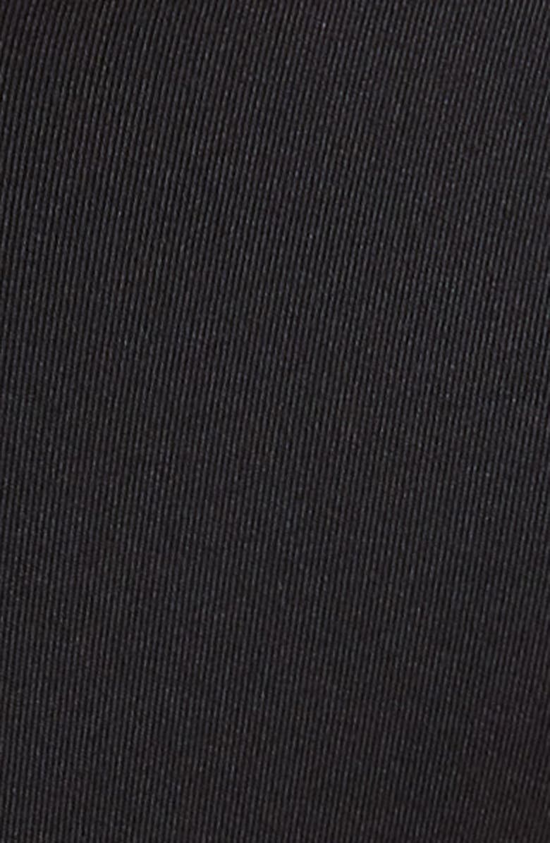 LEFT ON FRIDAY Dip High Leg Bikini Bottoms, Alternate, color, Jet