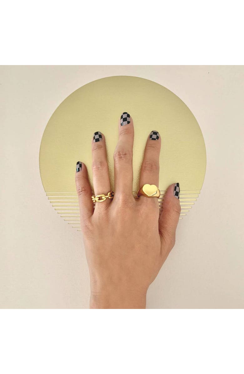 Outofoffice Gold Chain Band Layering Ring, Alternate, color, Gold