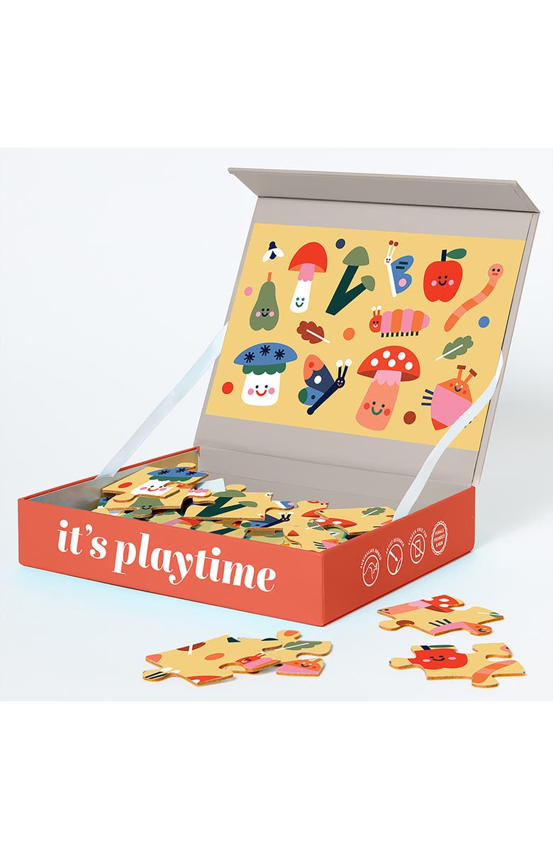 Journey of Something Creepy Crawlies, 24 Piece Puzzle, Insect Scene, Kids 4+, Alternate, color, Multicolored