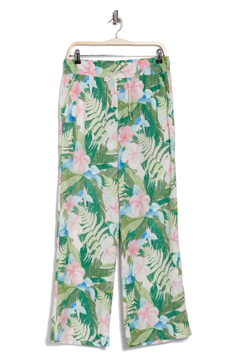 Tommy Bahama Radiant Bay High Waist Linen Pants, Main, color,