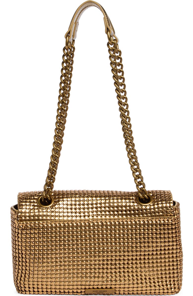 Kurt Geiger London Small Party Shoulder Bag, Alternate, color, Bronze