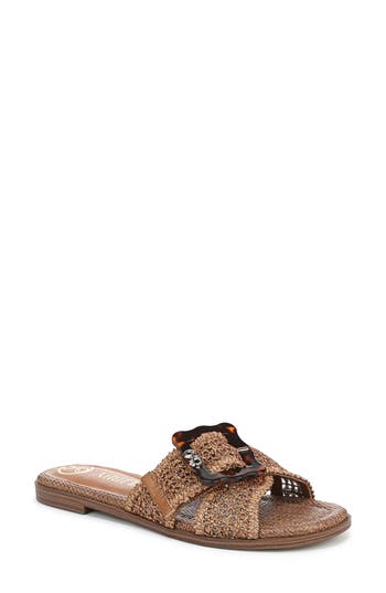 Sam & Libby Thea Woven Sandal In Brown