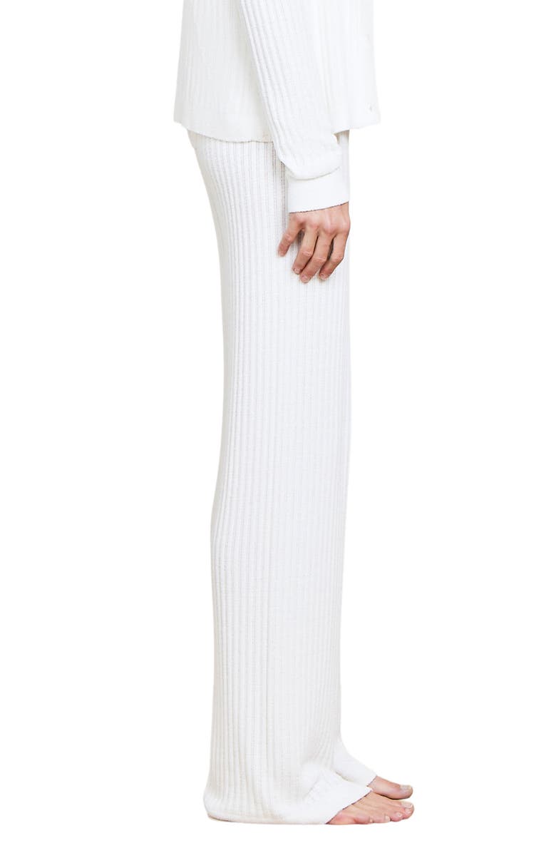 Barefoot Dreams<sup>®</sup> CozyChic<sup>®</sup> Ultra Lite<sup>®</sup> Rib Lounge Pants, Alternate, color, Pearl