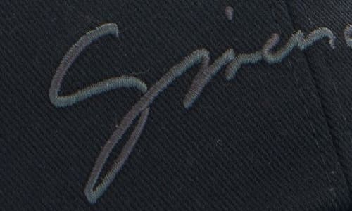 Givenchy Logo Embroidered Baseball Cap In Black