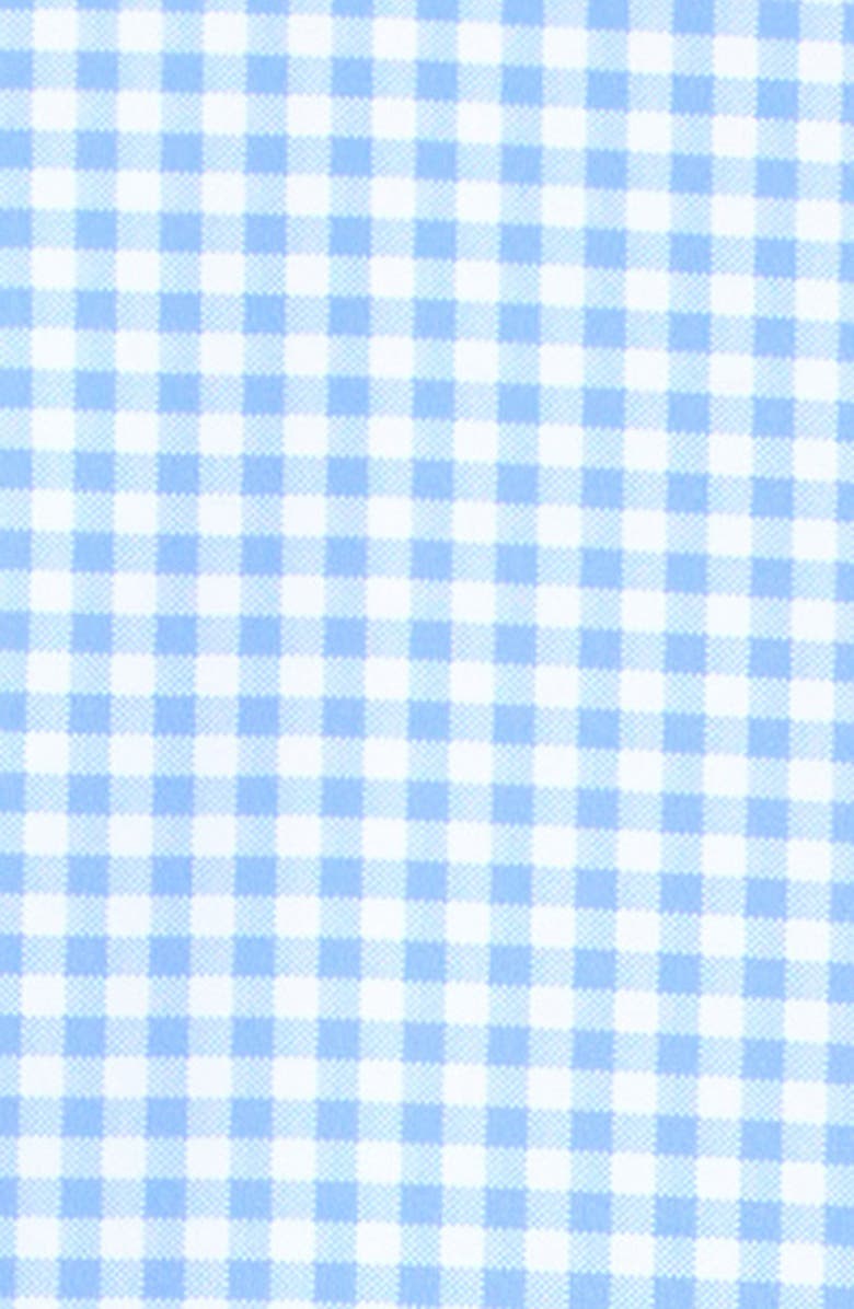 vineyard vines Gingham Long Sleeve One-Piece Rashguard Swimsuit, Alternate, color, 