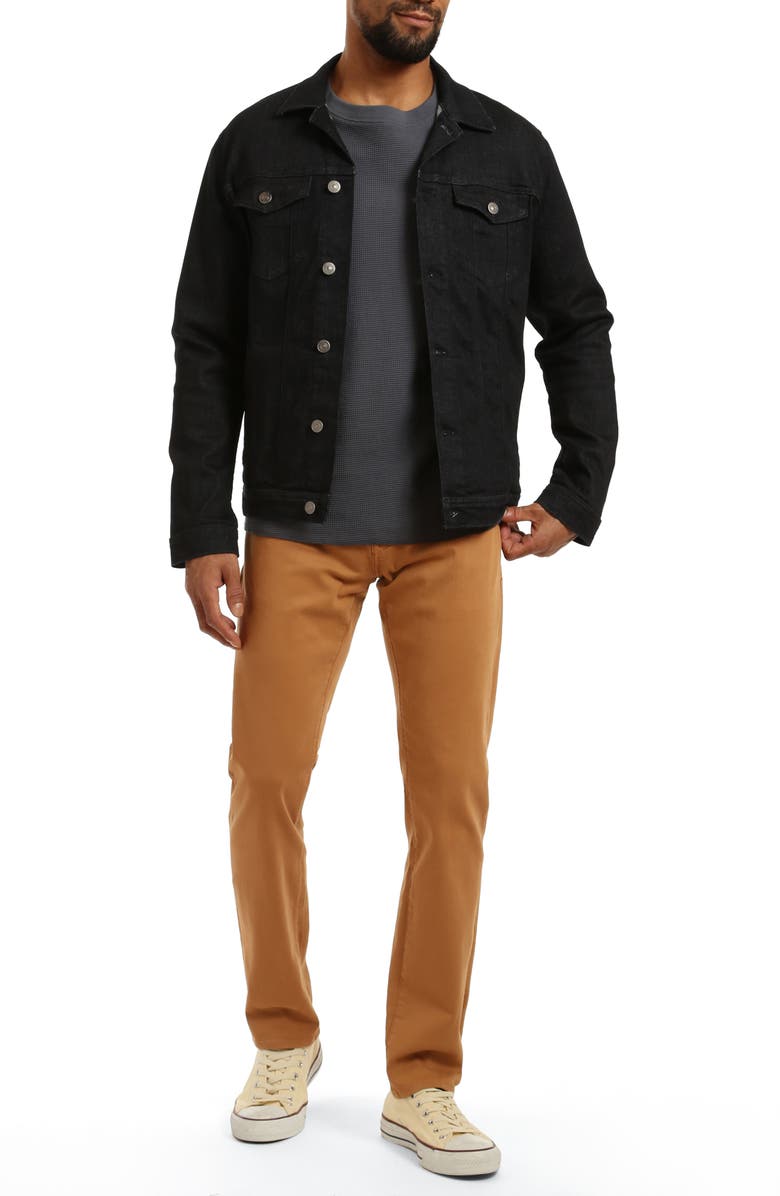 Mavi Jeans Marcus Slim Straight Leg Pants, Alternate, color, Caramel Supermove