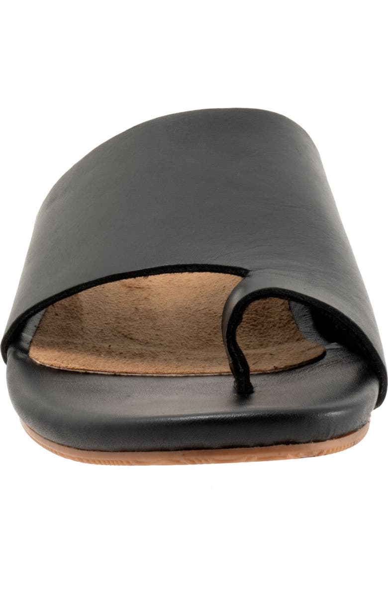SoftWalk<sup>®</sup> Corsica 2.0 Toe Loop Sandal, Alternate, color, Black