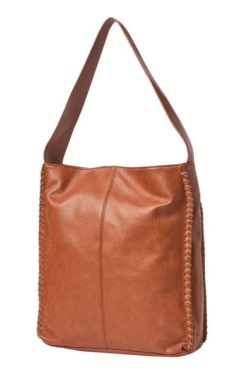 Urban Originals Knowing Vegan Leather Shoulder Bag In Tan