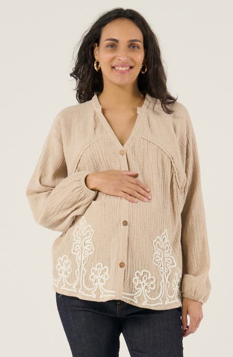 Maternity and Nursing Blouse Sarah