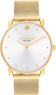 COACH Elliot Mesh Strap Watch, 36mm