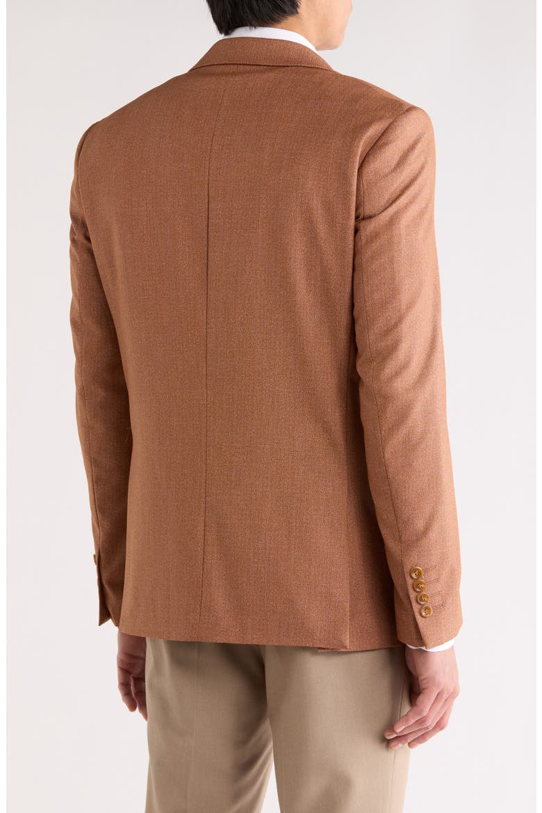 Slim Fit Sport Coat, Alternate, color, BRICK