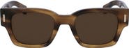 FERRAGAMO Rivets 52mm Square Sunglasses