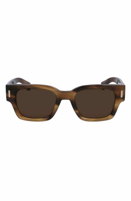 FERRAGAMO Rivets 52mm Square Sunglasses