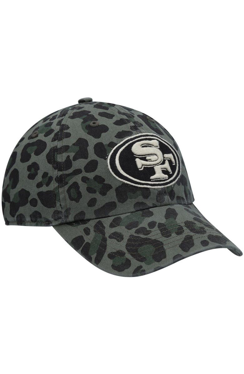 '47 Women's '47 Green San Francisco 49ers Bagheera Clean Up Allover Adjustable Hat, Alternate, color, 