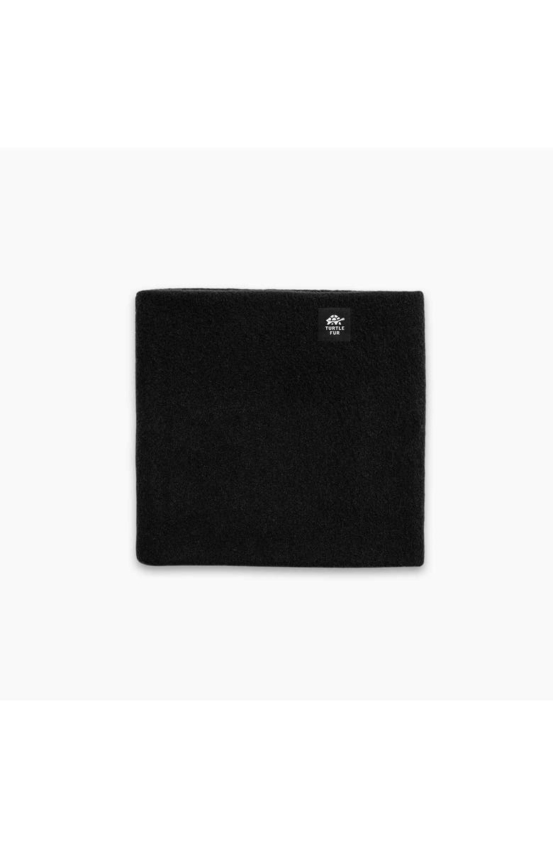Turtle Fur Kids Original Fleece Turtle's Neck Warmer, Main, color, Black