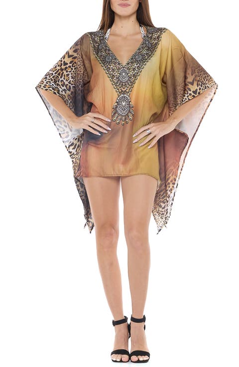 Patterned Cover-Up Top