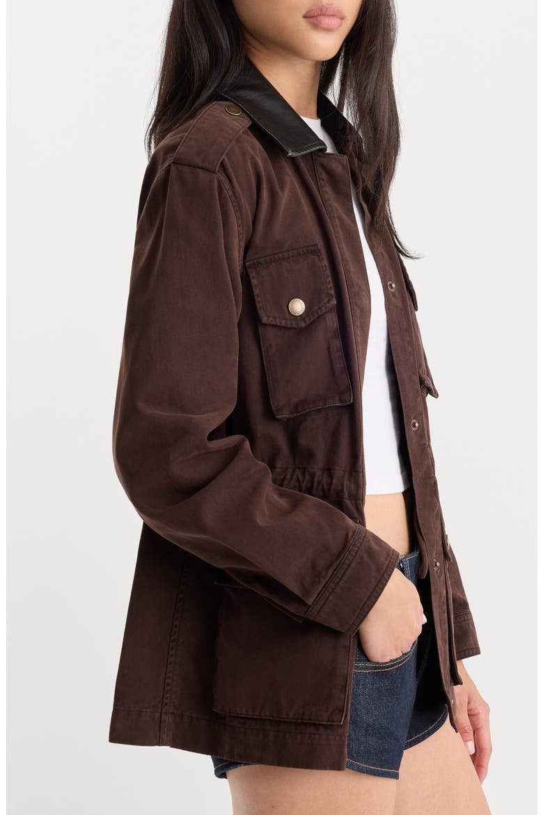 The Field Jacket, Alternate, color, ESPRESSO