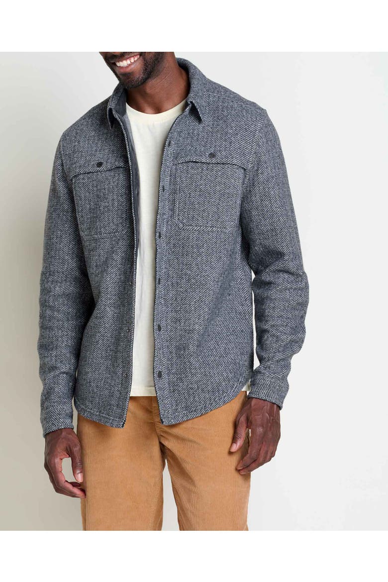 Kennicott Shirt Jacket, Alternate, color, Heather Grey Twill
