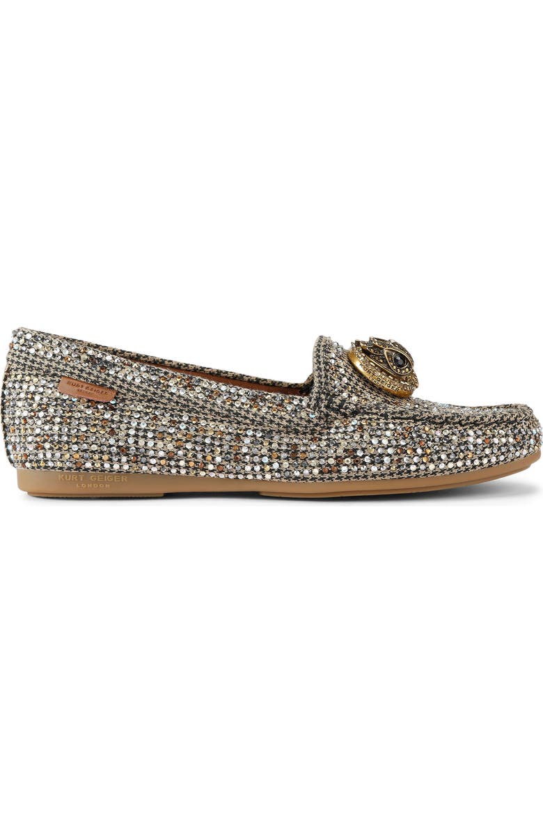 Kurt Geiger London Chelsea Croc Embossed Loafer, Main, color, Open Beige