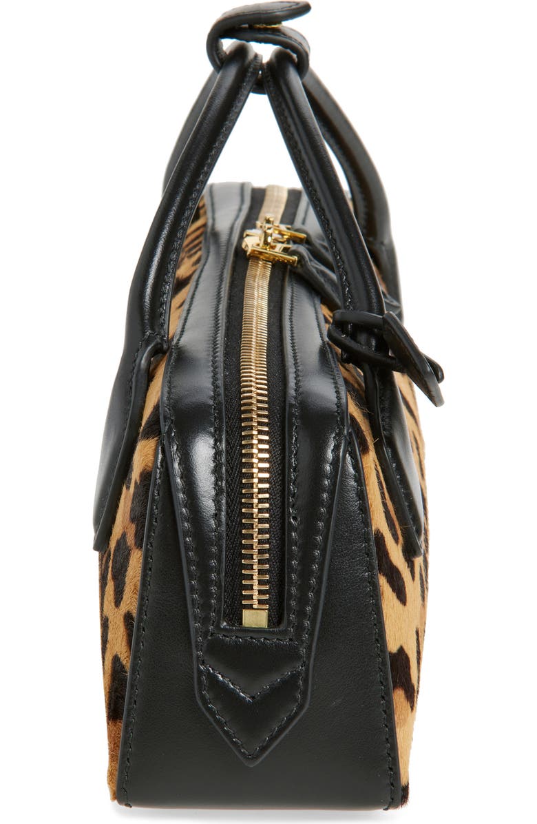 Alaïa Le Teckel Genuine Calf Hair East/West Clutch, Alternate, color, Brun Sepia