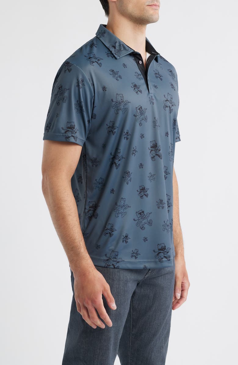 Swannies Bill Novelty Print Polo, Alternate, color, 