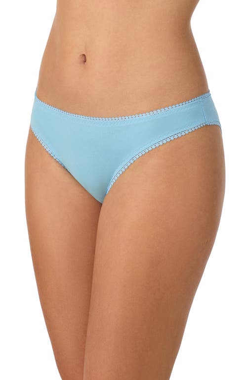 On Gossamer Cabana Cotton Blend Stretch Hip G-string In Clear Sky