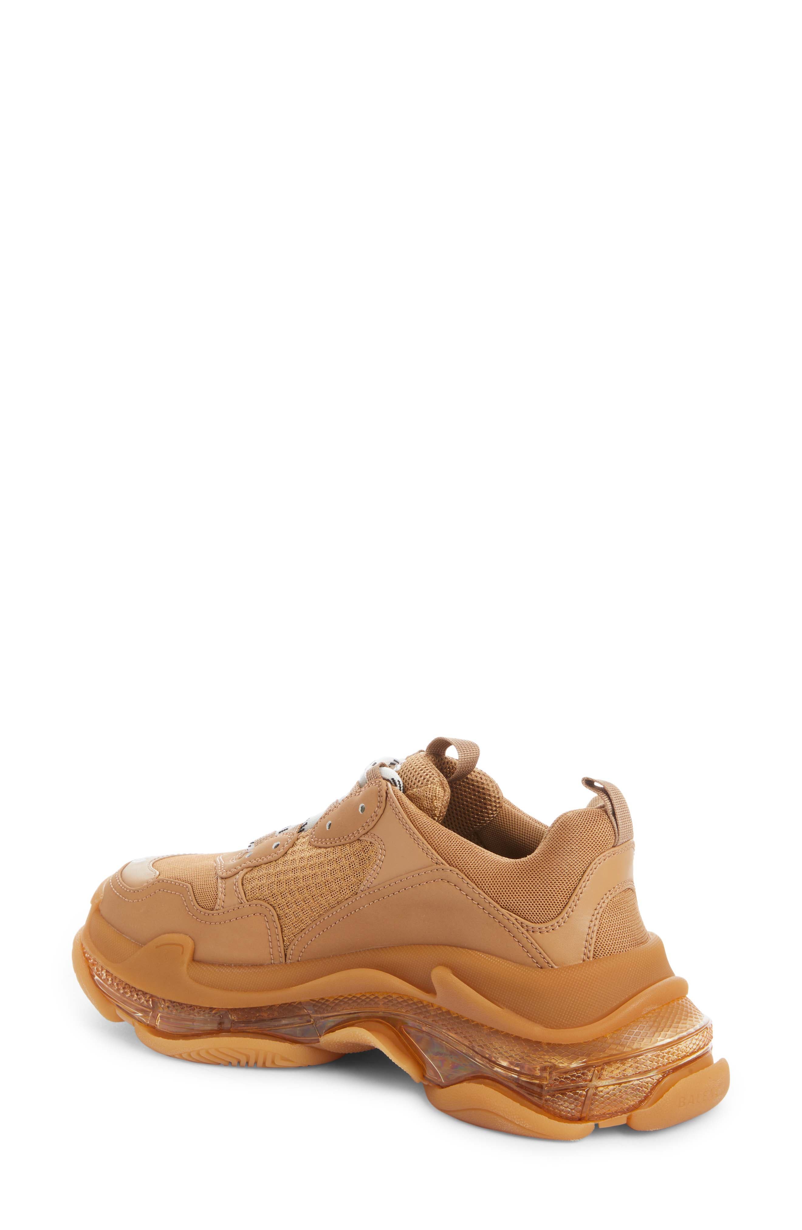 Balenciaga Triple S Clear Sole Sneaker, Alternate, color, 