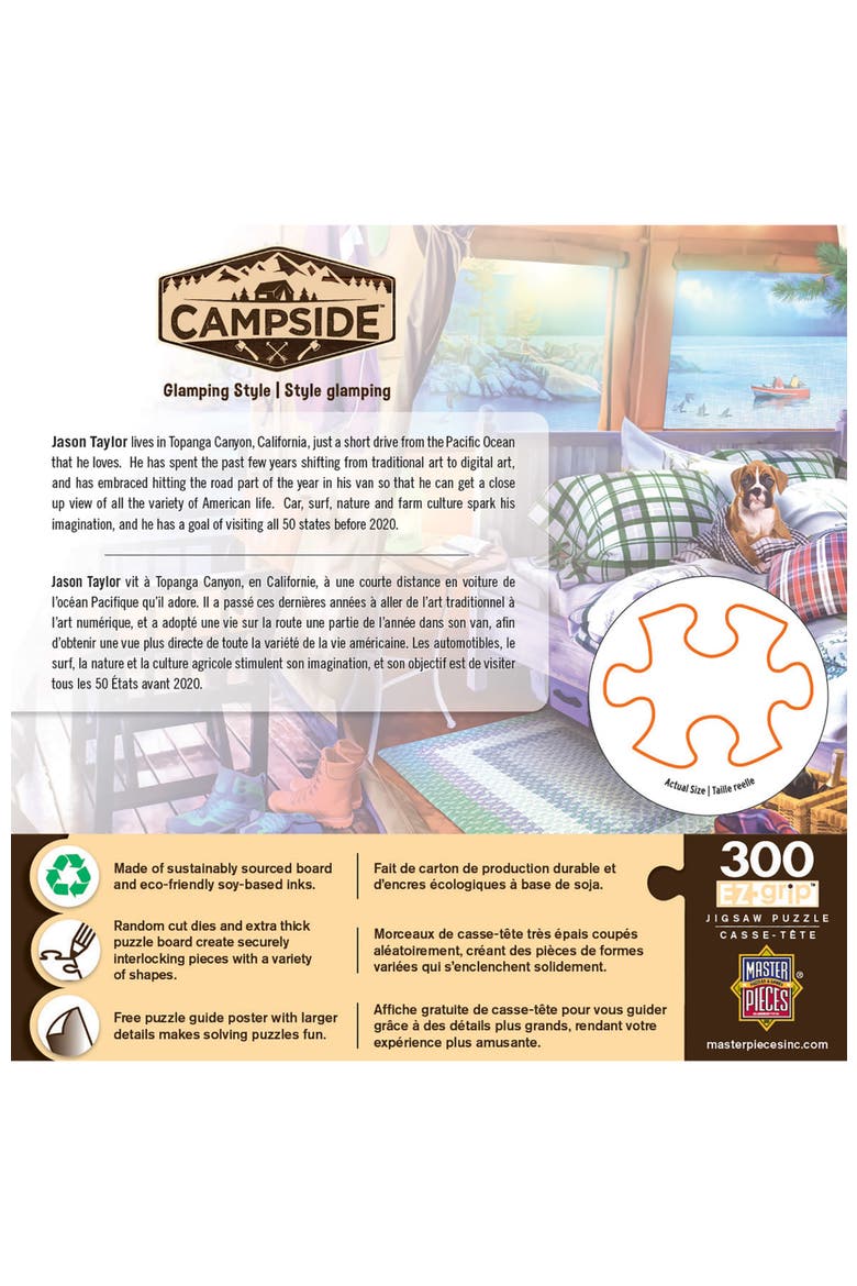 Glamping Style 300 Piece Jigsaw Puzzle, Alternate, color, Multicolor