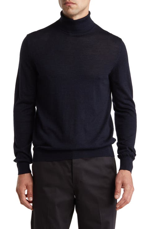 Merino Wool Turtleneck Sweater