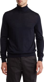 Bruno Magli Merino Wool Turtleneck Sweater