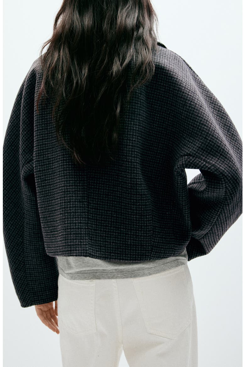 Houndstooth Jacket, Alternate, color, NAVY