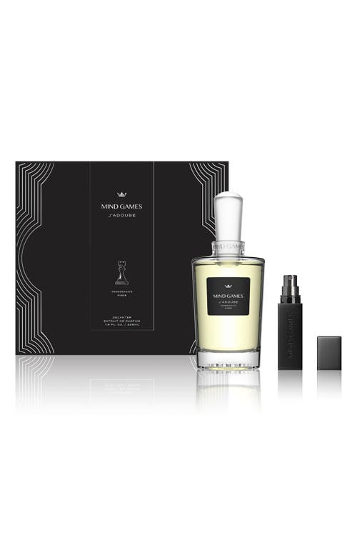 Mind Games J' Adoube Extrait De Parfum & Decanter Set In Transparent