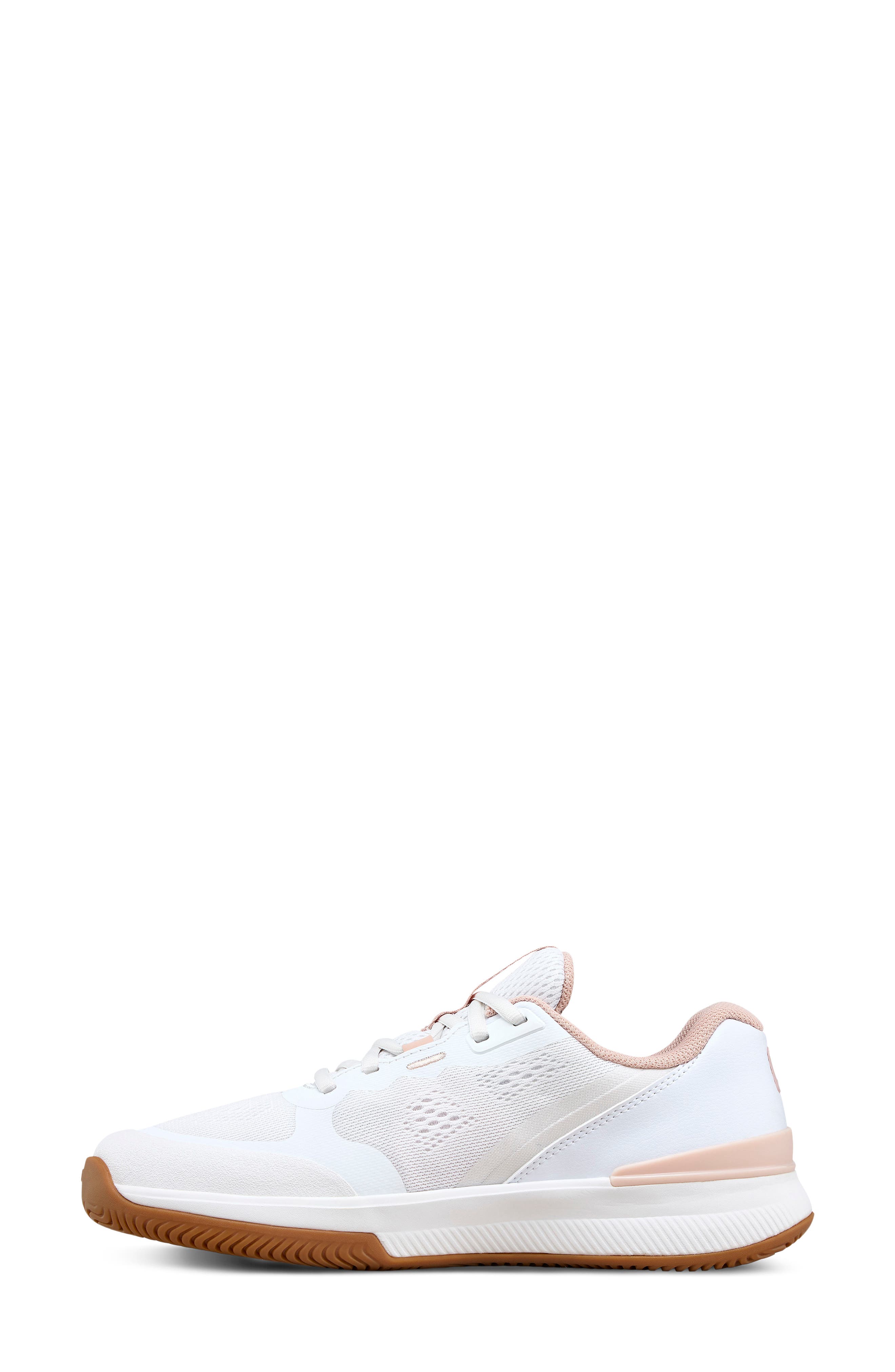 Intrigue Pro Tennis Sneaker, Alternate, color, WHITE / CAMEO ROSE / GUM1A