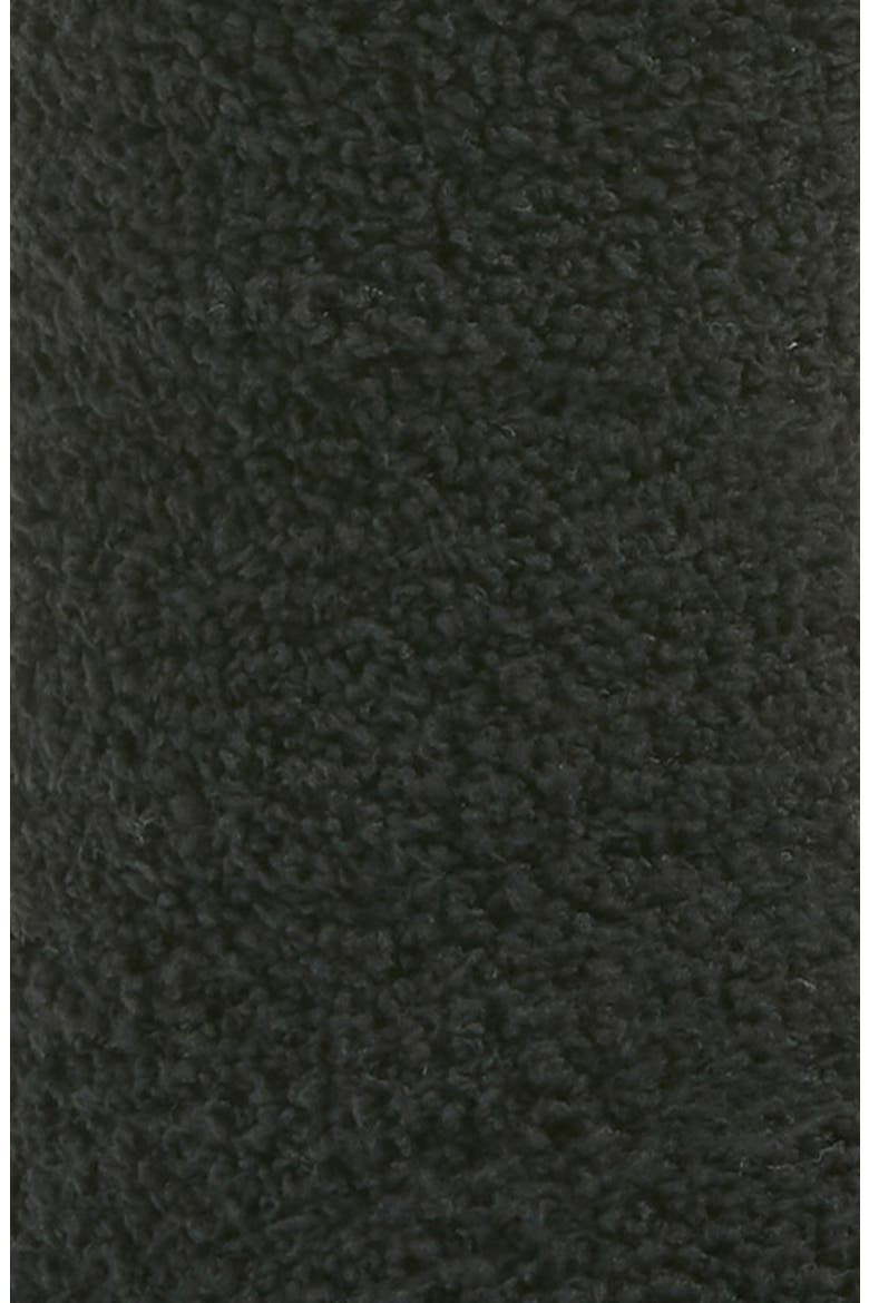 Fincher Ultra Cozy Fleece Socks, Alternate, color, BLK
