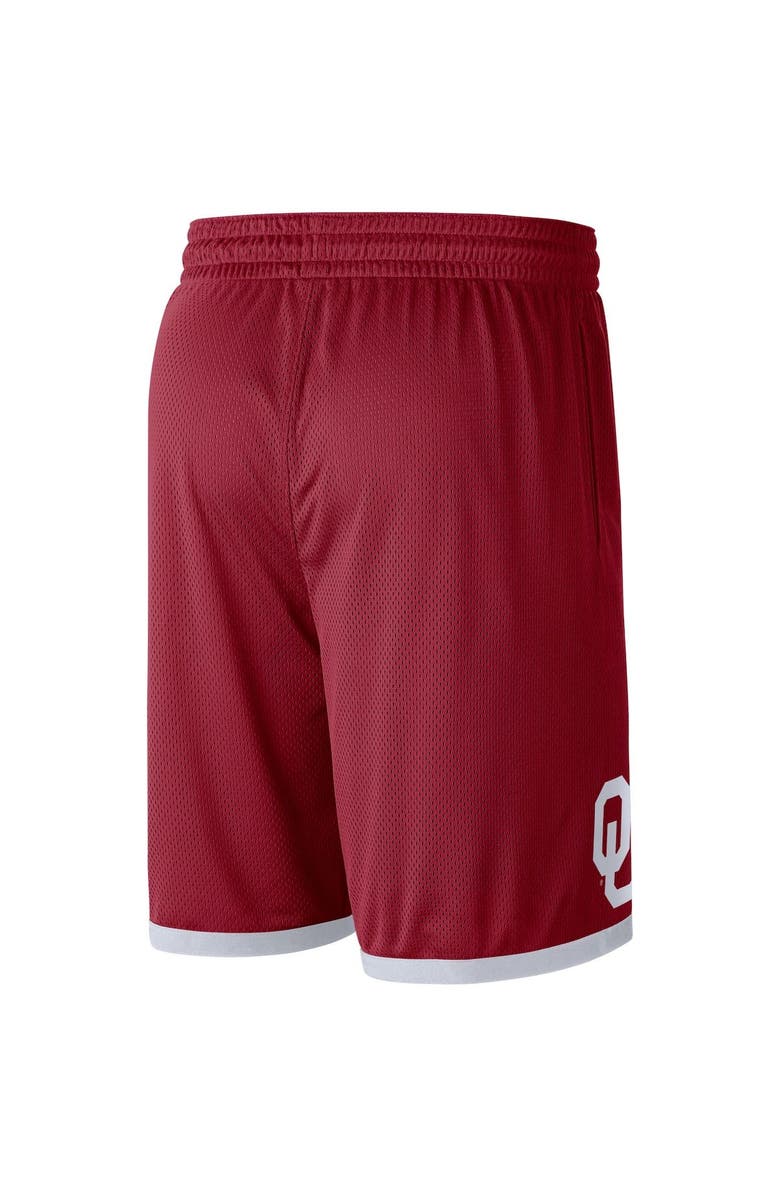 Nike Men's Nike Crimson/White Oklahoma Sooners Logo Performance Shorts, Alternate, color,