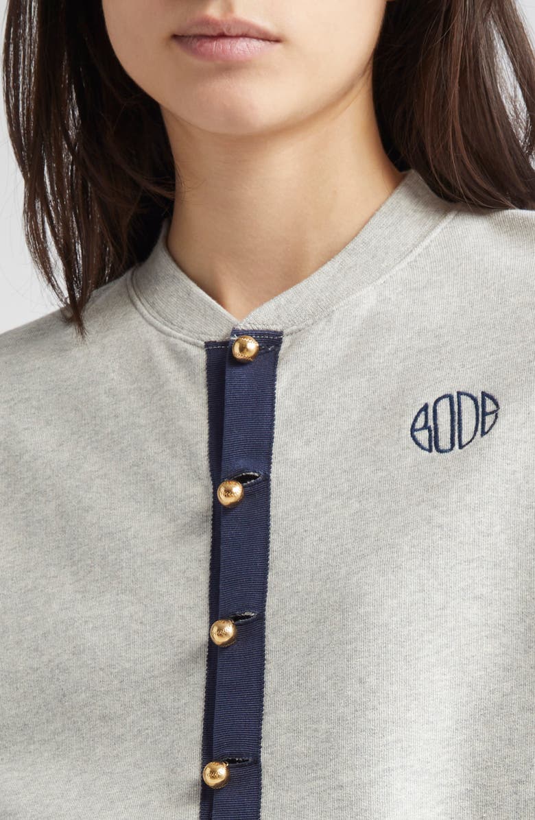 Bode Heathered Cardigan, Alternate, color,