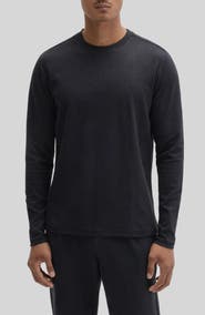 Robert Barakett Anderson Long Sleeve Geometric T-Shirt