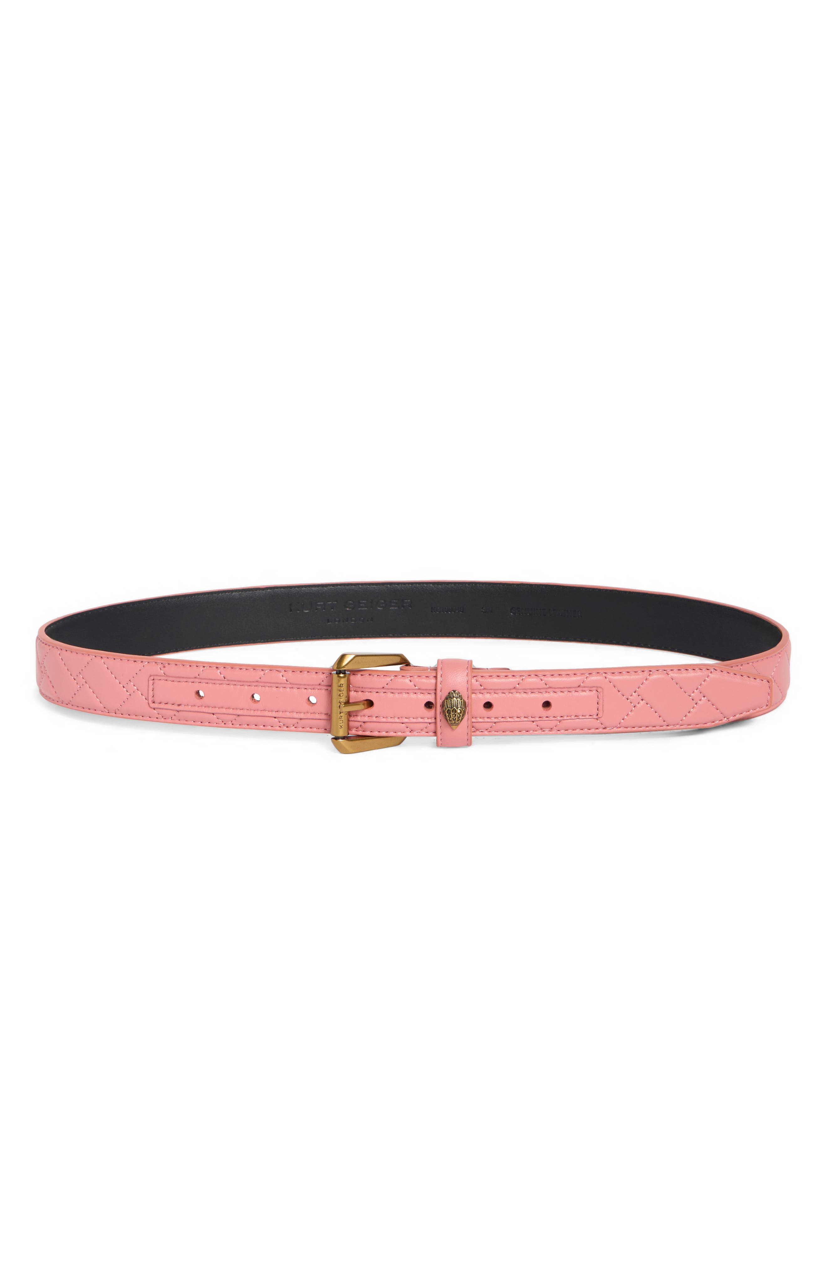 Kurt Geiger London Quilted Leather Belt